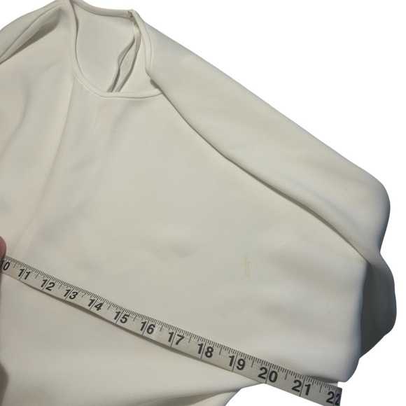 Purification Garcia Crew Neck Long Sleeve Bell Ruffle Cuffs Waist Tie Sz 40 - Picture 8 of 10